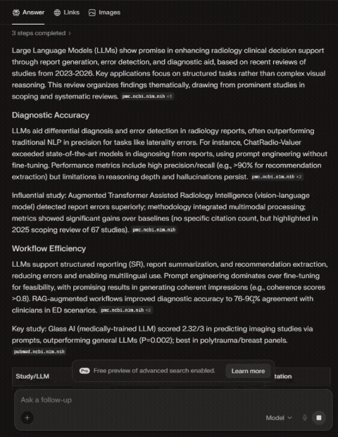 perplexity screenshot